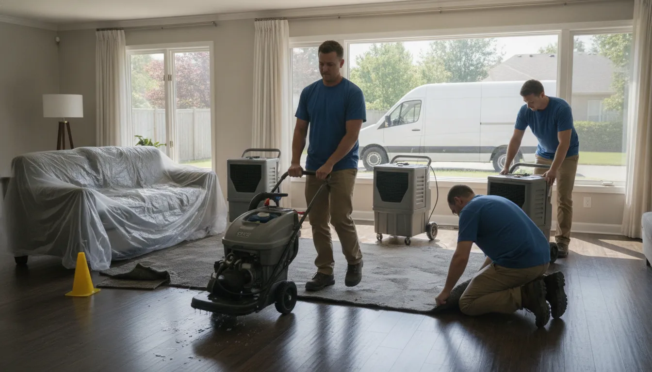 Trusted Water Damage for Wakeman Homes & Businesses
